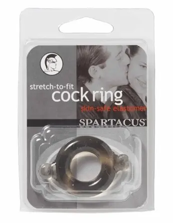 Elastomer Cock Ring - Black