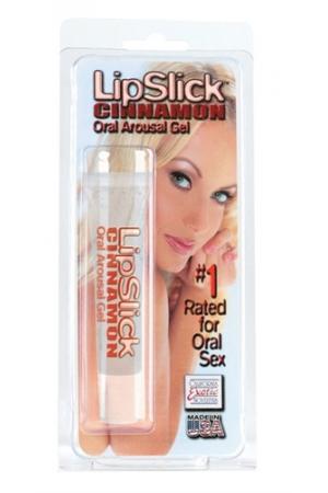 Lipslick Cinnamon Oral Arousal Gel - Clear Edible Warm and Tingly