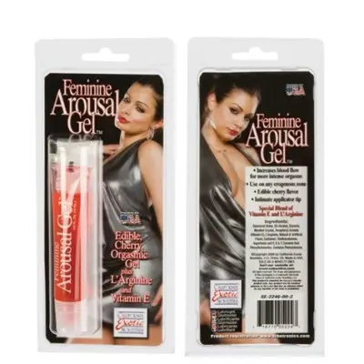 Feminine Arousal Gel - Cherry - 0.5 Fl. Oz.
