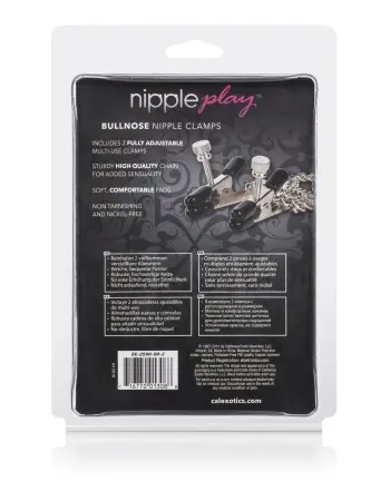 Nipple Play Bull Nose Nipple Clamps