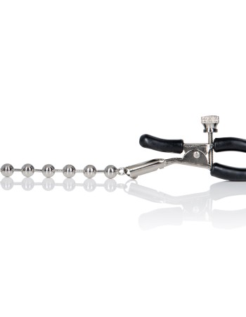 Silver Beaded Nipple Clamps