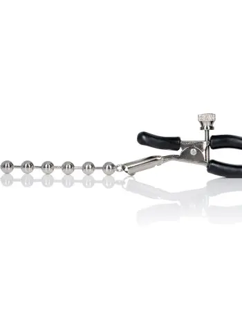 Silver Beaded Nipple Clamps