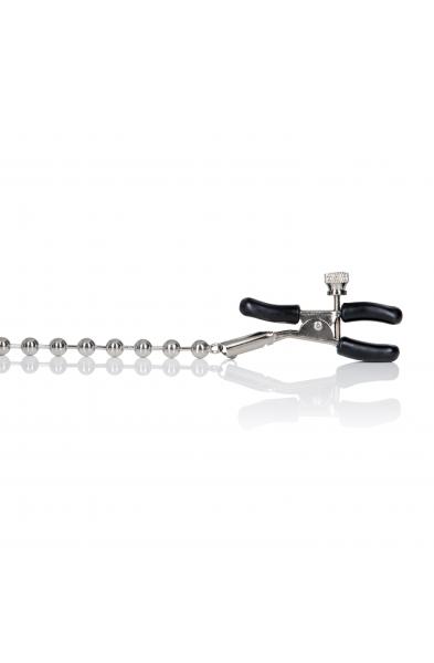 Silver Beaded Nipple Clamps