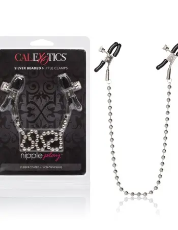 Silver Beaded Nipple Clamps