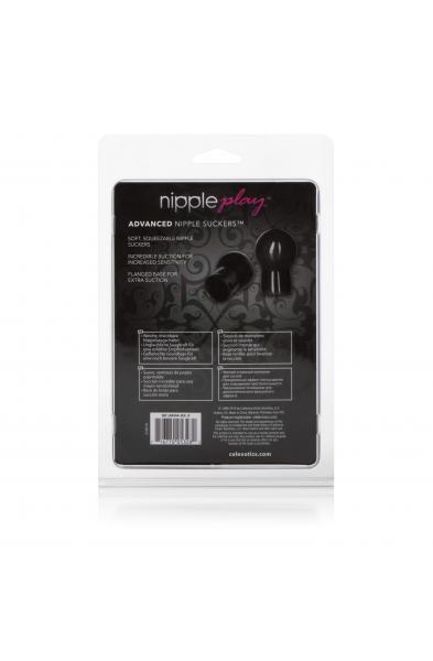 Nipple Play Advanced Nipple Suckers - Black