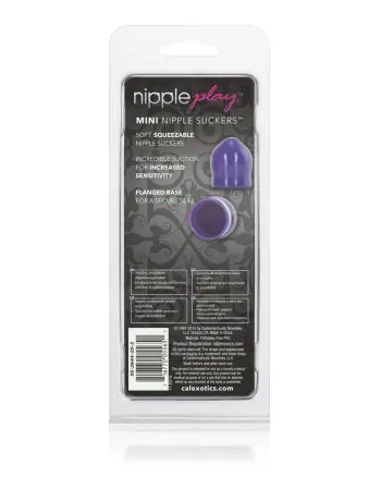 Nipple Play Mini Nipple Suckers - Purple