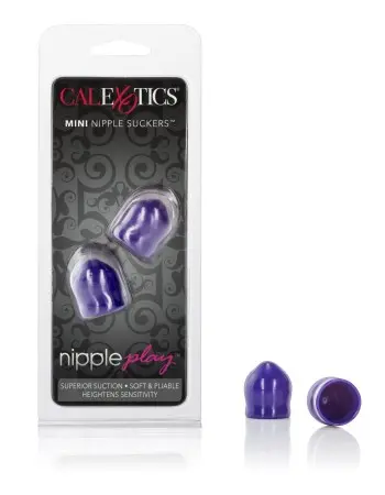 Nipple Play Mini Nipple Suckers - Purple