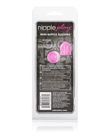 Nipple Play Mini Nipple Suckers - Pink