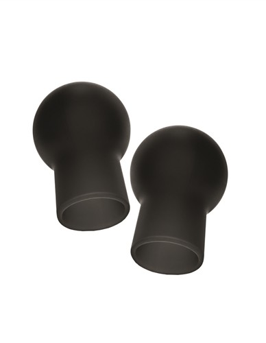 Nipple Play Silicone Advanced Nipple Suckers - Black