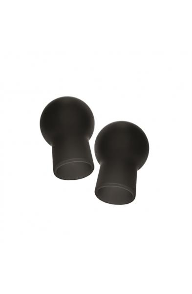 Nipple Play Silicone Advanced Nipple Suckers -  Black