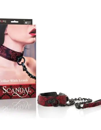 Scandal Collar With Leash