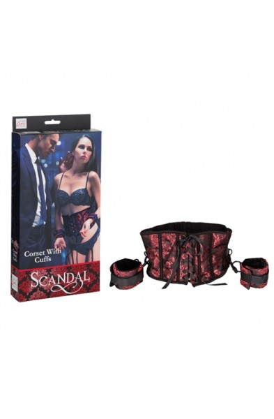 Scandal Corset With Cuffs