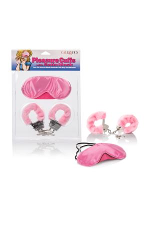 Pleasure Cuffs With Satin Mask