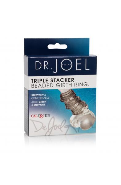 Dr. Joel Kaplan Beaded Girth Ring Triple Stacker