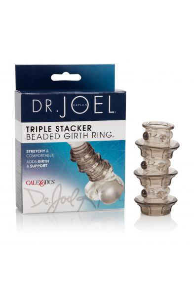 Dr. Joel Kaplan Beaded Girth Ring Triple Stacker