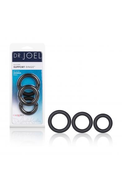 Dr. Joel Kaplan Silicone Support Rings - Black