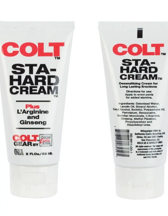 Colt Sta-Hard Cream - 2 Fl. Oz. - Bulk