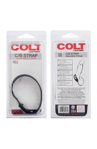 Colt Adjustable 3 Snap Leather