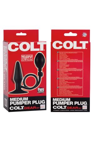 Colt Medium Pumper Plug - Black