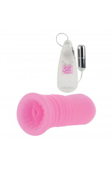 Sue Johanson Glow-in-the-Dark Vibrating Super Head Honcho - Pink