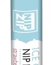Nip Zip Ice Cube Nip Balm - Strawberry Mint - Tube Carded