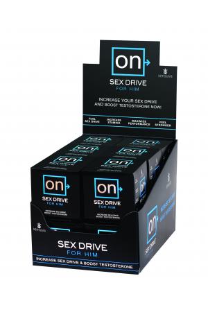 On Sex Drive for Him - 12 Piece Display