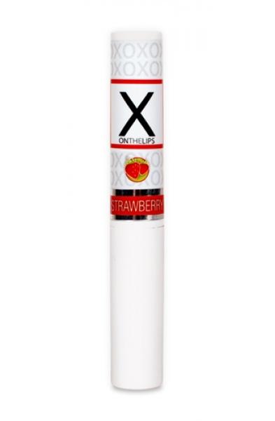 X on the Lips Lip Balm - Sizzling Strawberry - .75 Oz.