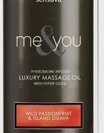 Me and You Massage Oil - Wild Passionfruit and Island Guava - 4.2 Fl. Oz.