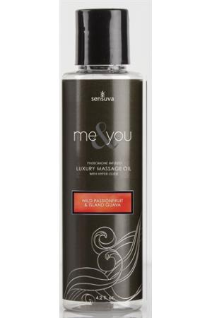 Me and You Massage Oil - Wild Passionfruit and  Island Guava - 4.2 Fl. Oz.