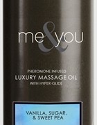 Me and You Massage Oil - Vanilla Sugar and Sweet Pea - 4.2 Oz.