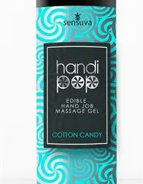 Handipop Edible Handjob Massage Gel - Cotton Candy - 4.2 Fl. Oz.