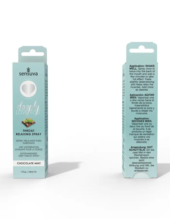 Deeply Love You Throat Relaxing Spray - Chocolate Mint - 1 Fl. Oz.