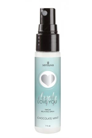 Deeply Love You Throat Relaxing Spray - Chocolate  Mint - 1 Fl. Oz.