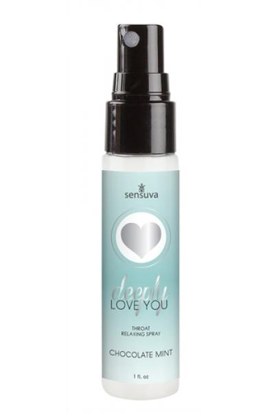 Deeply Love You Throat Relaxing Spray - Chocolate  Mint - 1 Fl. Oz.