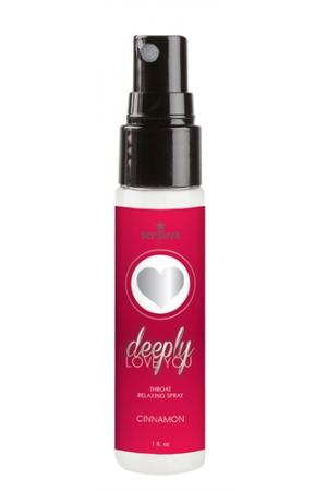 Deeply Love You Throat Relaxing Spray - Cinnamon  Roll - 1 Fl. Oz.