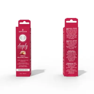 Deeply Love You Throat Relaxing Spray - Cinnamon Roll - 1 Fl. Oz.