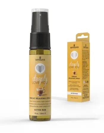Deeply Love You Throat Relaxing Spray - Butter Rum - 1 Fl. Oz.