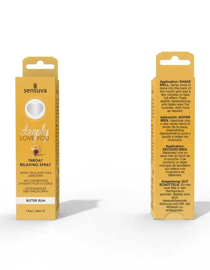 Deeply Love You Throat Relaxing Spray - Butter Rum - 1 Fl. Oz.