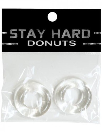 Stay Hard Donuts - 2 Pack - Clear