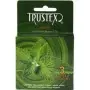 Trustex Flavored Lubricated Condoms - 3 Pack - Mint