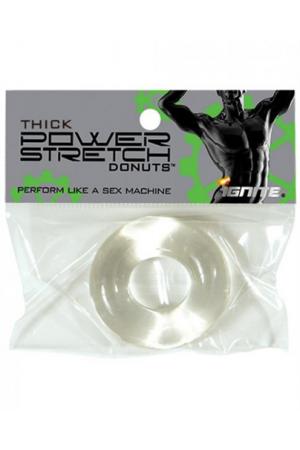 Thick Power Stretch Donuts - Clear