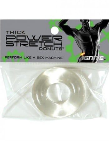 Thick Power Stretch Donuts - Clear