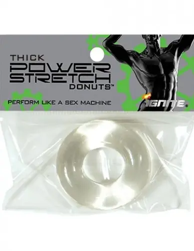 Thick Power Stretch Donuts - Clear