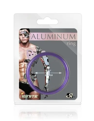 Aluminum Ring - Royal Purple - 2.00-Inch Diameter