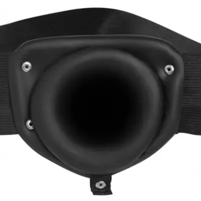Erection Assist Hollow Strap on - Black