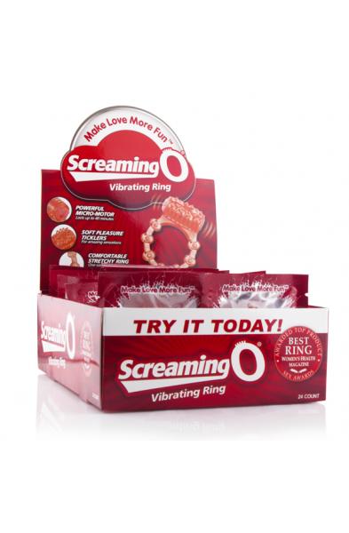 The Screaming O Vibrating Ring - 24 Count P.O.P. Box Display