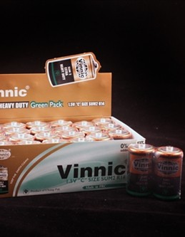 Vinnic Extra Heavy Duty C Batteries - 24 Count Box