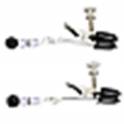 Beaded Clamps - Adjustable Broad Tip - Purple