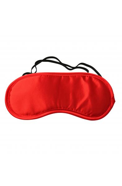 Sex and Mischief Satin Blindfold - Red