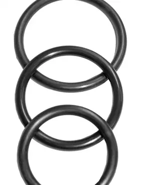 Sex and Mischief Nitrile Cock Rings 3 Pack